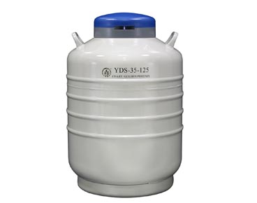 YDS-35-125 金凤液氮罐方形提桶液氮罐
